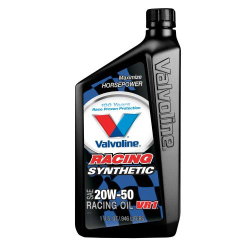 Valvoline 679082 VR1 Synthetic 20w50 Race Oil with High Zinc / Phosphorus